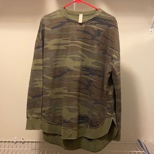 Comfy camo long sleeve